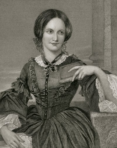 Portret Charlotte Bronte autorstwa Unknown artist