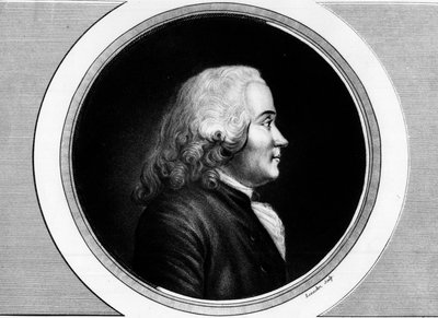 Portret Chretiena Guillaume de Malesherbes (1721-1794). Grawer w „”Kompletny zbiór obrazów historycznych rewolucji francuskiej, w trzech tomach.””” 1804. autorstwa Unknown artist
