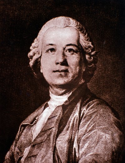 Portret Christopha Glucka (rycina) autorstwa Unknown artist