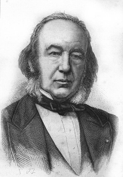 Portret Claude Bernard (1813 - 1878) francuski fizjolog - w ""L