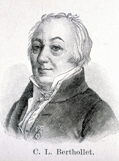 Portret Claude Louis Comte Berthollet (1748 - 1822) francuskiego chemika. autorstwa Unknown artist