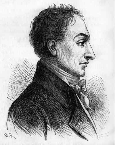 Portret Constantina François de Chasseboeuf Comte de Volney - w „Histoire de France” Henri Martina, sd. 19 wiek. autorstwa Unknown artist