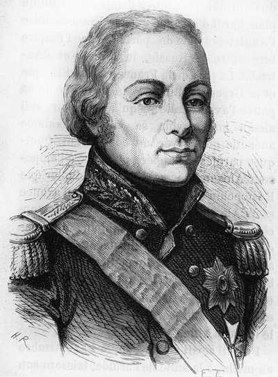 Portret hrabiego Rostopchina (1765 - 1826). Rycina z końca XIX wieku w „Histoire de France” H. Martina. autorstwa Unknown artist
