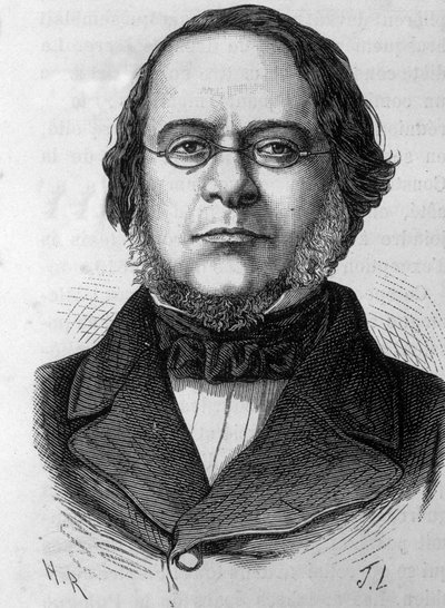 Portret Daniele Manina (1804-1857), włoskiego polityka. autorstwa Unknown artist