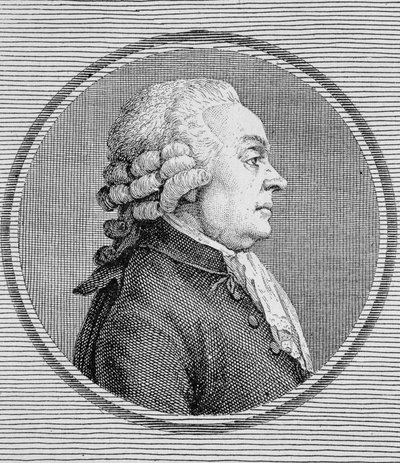 Portret Dionisa du Séséjour (1734 -?). Rycina z końca XIX wieku w „Histoire de France” H. Martina. autorstwa Unknown artist