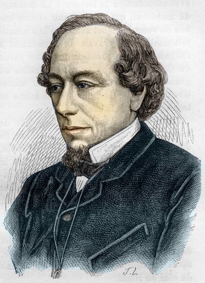 Portret Disraeli Benjamina (Lord Beaconsfield) autorstwa Unknown artist