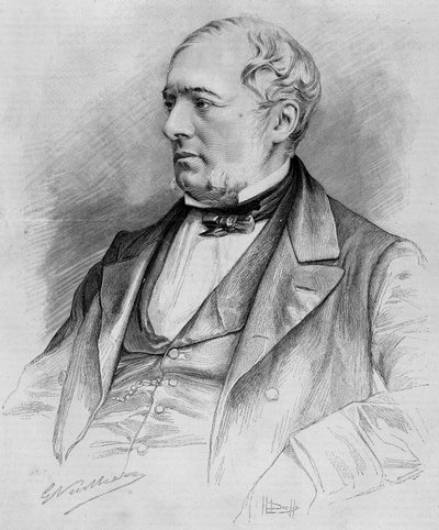 Portret Edouarda Chartona, malarza, zmarłego w 1890 r. autorstwa Unknown artist