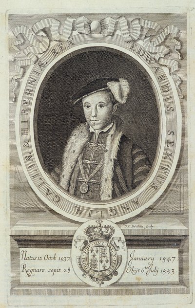 Portret Edwarda VI w „Historii reformacji Kościoła anglikańskiego...”, Genewa autorstwa Unknown artist