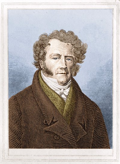 Portret Eugene Francois Vidocq (1775-1857) autorstwa Unknown artist