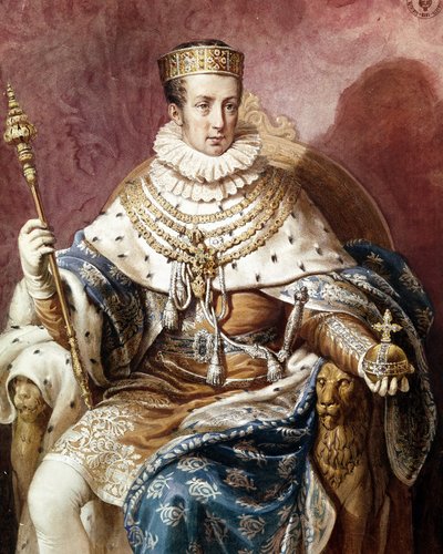 Portret Ferdynanda I Austriackiego (olej na płótnie) autorstwa Unknown artist