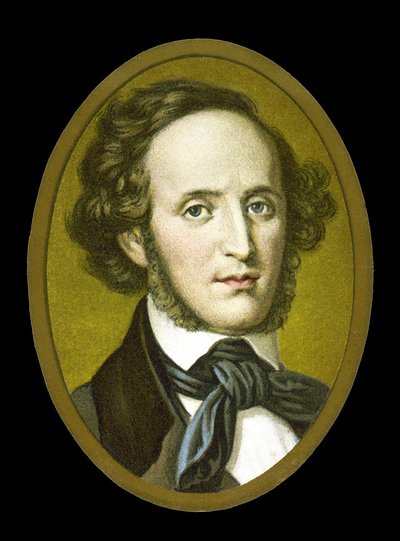 Portret Félixa Mendelssohna - Bartholdy