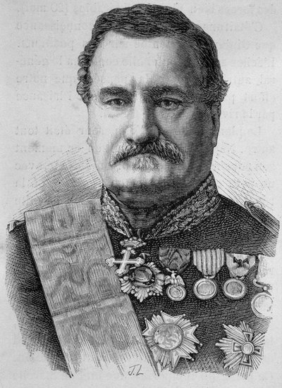 Portret Forey, marszałek Francji (1804 - 1872) autorstwa Unknown artist