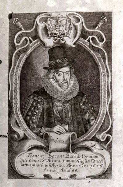 Portret Francisa Bacona (1561 - 1626). autorstwa Unknown artist