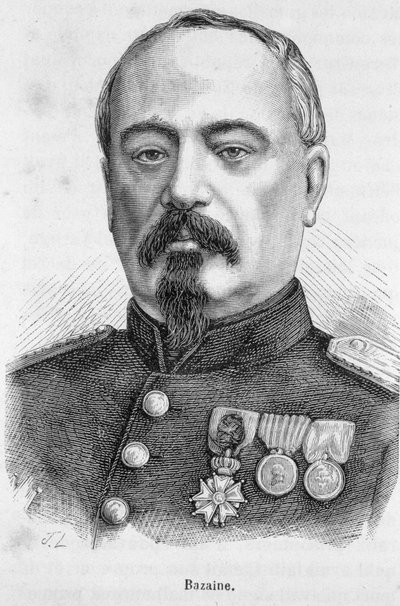 Portret Francois Achille Bazaine (Francois-Achille autorstwa Unknown artist