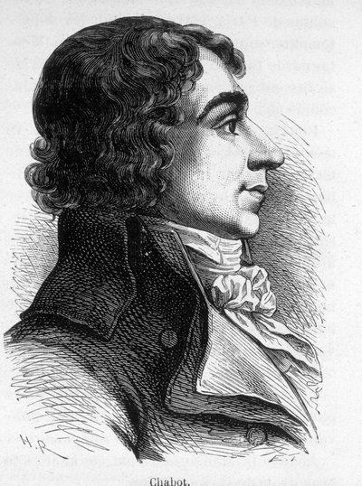 Portret Francois Chabot (1759-1794), polityk francuski. autorstwa Unknown artist
