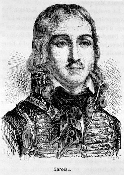 Portret Francois Severina Desgraviers Marceau (1769-1796), francuskiego generała. autorstwa Unknown artist
