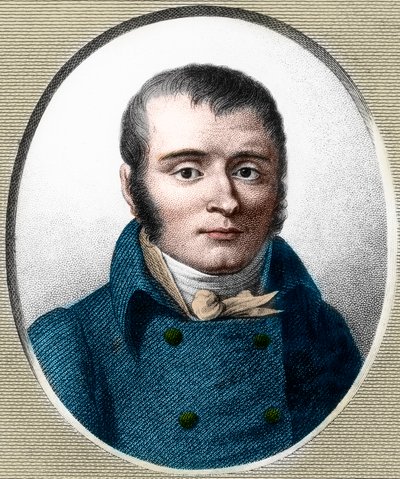 Portret Francois Xavier Bichat (1771-1802) Francuski lekarz. autorstwa Unknown artist