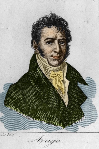 Portret Francois Arago. (1786-1853) autorstwa Unknown artist
