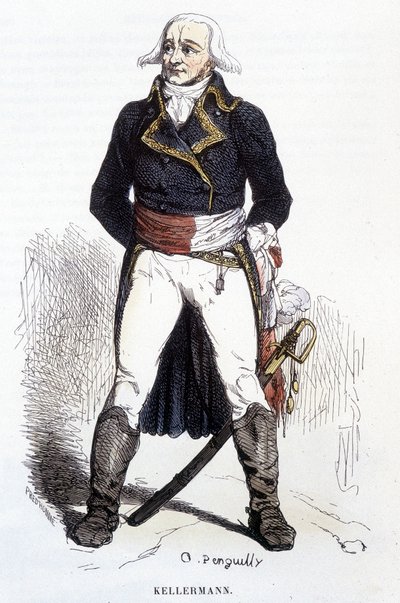 Portret François Christophe Kellerman - grawer autorstwa Unknown artist