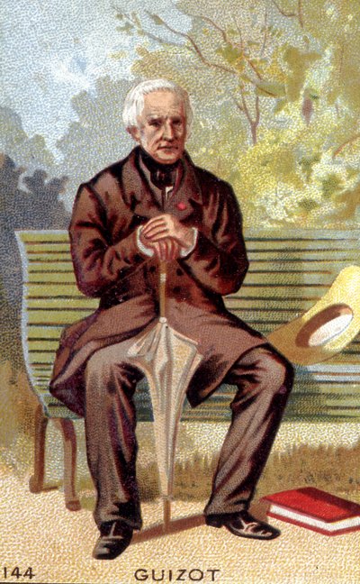 Portret François Guizota (1787 - 1874), francuskiego polityka i historyka. autorstwa Unknown artist