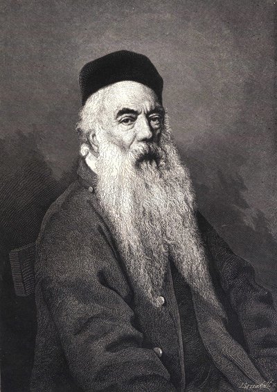 Portret François Rude (1784 - 1855) francuskiego rzeźbiarza. autorstwa Unknown artist