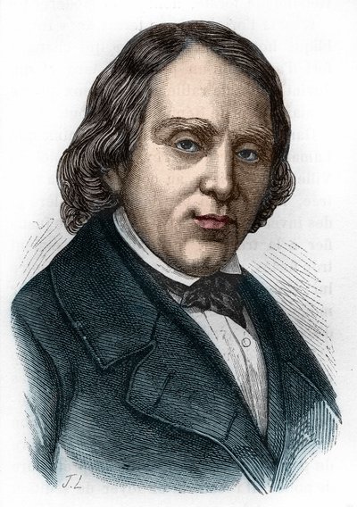 Portret François Vincenta Raspaila (1794-1878), francuskiego biologa, chemika i polityka. autorstwa Unknown artist