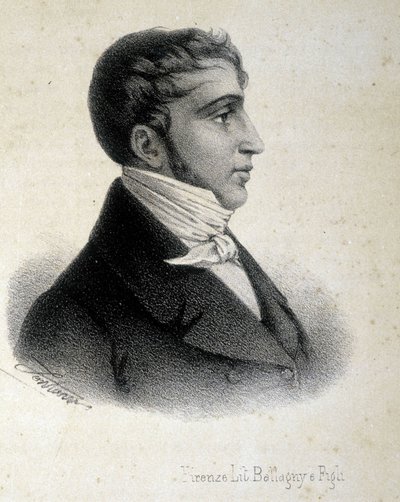 Portret Frederico Confalonieri (1785-1846), jednego z twórców niepodległości Włoch. autorstwa Unknown artist