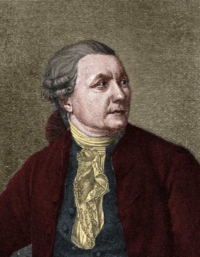 Portret Friedricha Gottlieba KLOPSTOCK (1724-1803) Niemiecki poeta. autorstwa Unknown artist