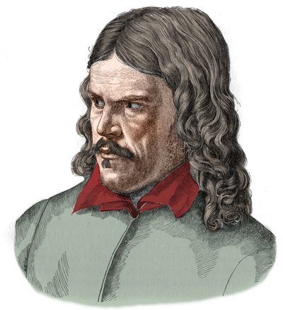 Portret poety Friedricha Ruckerta i niemieckiego tłumacza orientalistycznego (1788-1866). autorstwa Unknown artist