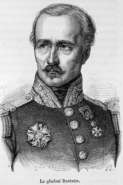 Portret generała Franciade Fleurus Duvivier (1794-1848). autorstwa Unknown artist
