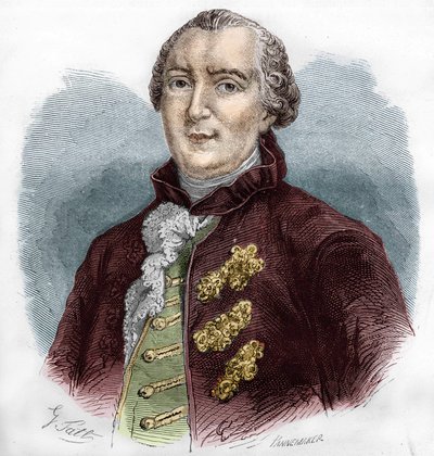 Portret Georgesa Louisa Buffona (1707-1788), francuskiego przyrodnika i pisarza. autorstwa Unknown artist