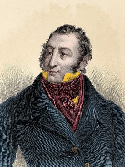Portret Gioacchino Rossiniego (1792-1868) autorstwa Unknown artist