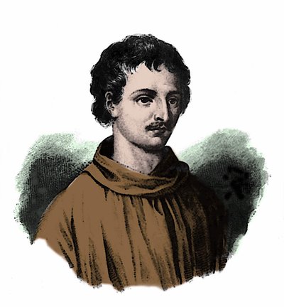Portret Giordano Bruno (1548-1600) autorstwa Unknown artist