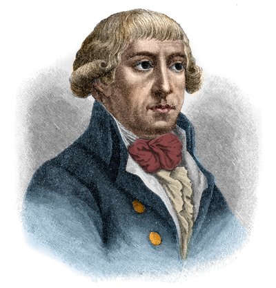 Portret Gottfrieda Augusta Burgera (Geoffroy Auguste Burger autorstwa Unknown artist