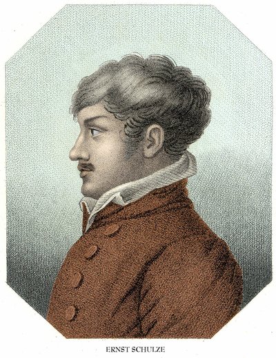 Portret Gottloba Ernsta Schulze (1761 - 1833) filozofa niemieckiego autorstwa Unknown artist