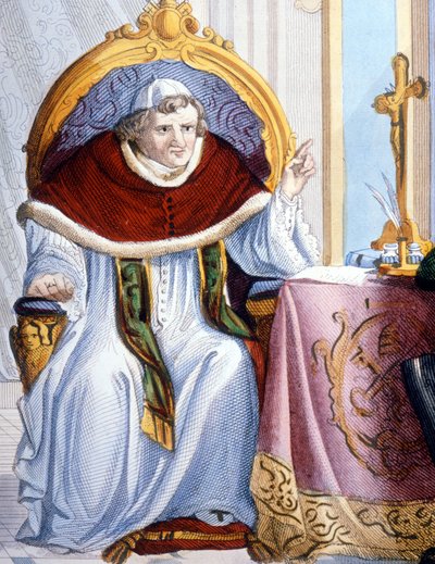 Portret Grzegorza XVI (1745 - 1846). autorstwa Unknown artist