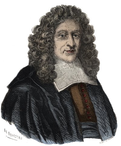 Portret Guillaume Amfrye, opata Chaulieu (1639 -1720) francuskiego poety libertyńskiego autorstwa Unknown artist