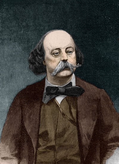 Portret Gustawa Flauberta (1821 - 1880) autorstwa Unknown artist