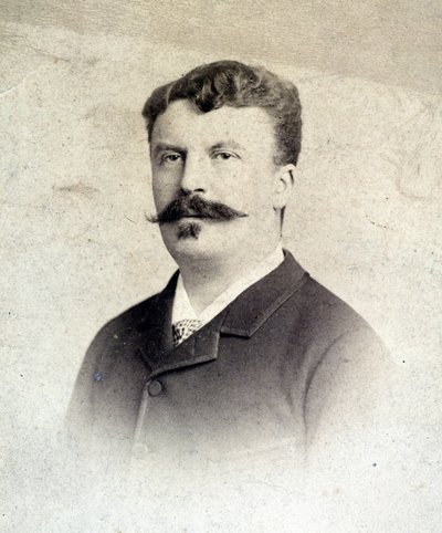 Portret Guy de Maupassant autorstwa Unknown artist