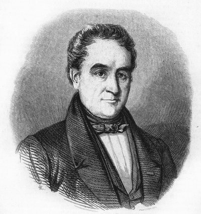 Portret Hendrika Tollensa 1780-1856. Holenderski poeta. autorstwa Unknown artist