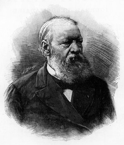 Portret Henri Conscience (Hendrik Conscience autorstwa Unknown artist