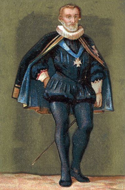 Portret Henryka IV króla Francji (1553-1610). autorstwa Unknown artist