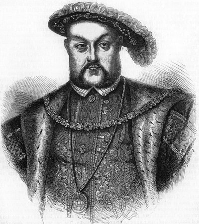 Portret Henryka VIII, króla Anglii i Irlandii (1491-1547). autorstwa Unknown artist