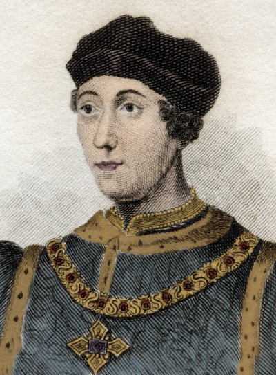 Portret Henryka VI (1421-1471), króla Anglii. autorstwa Unknown artist