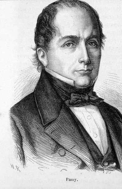 Portret Hippolyte Passy (1793-1880), francuskiego polityka i ekonomisty autorstwa Unknown artist