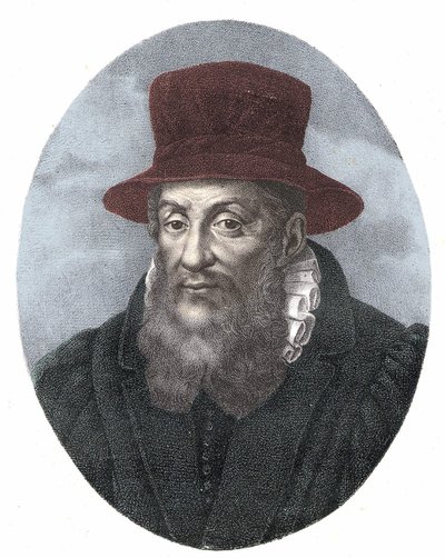 Portret Jacques Cujas (1520 - 1590) Francuski prawnik autorstwa Unknown artist