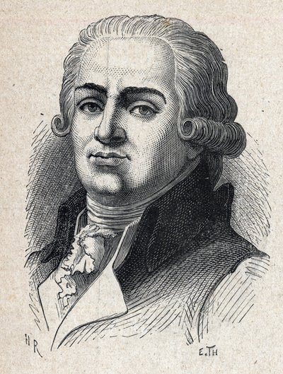 Portret Jacquesa de Cazales, mówiącego po francusku autorstwa Unknown artist