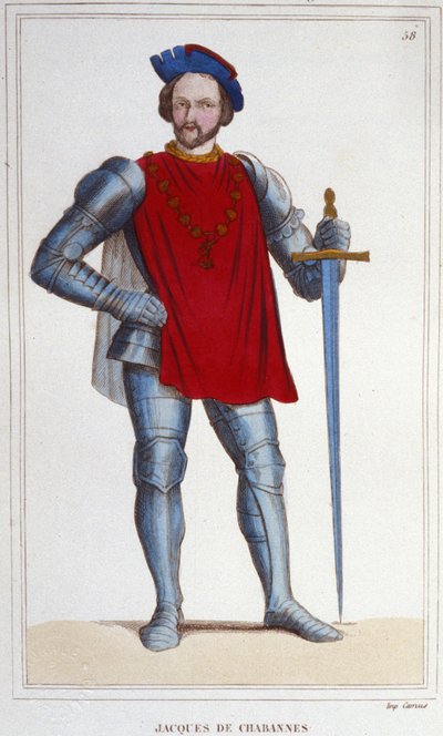 Portret Jacques de Chabannes Lord of LA PALICE. Marszałek Francji 1470-1525. autorstwa Unknown artist