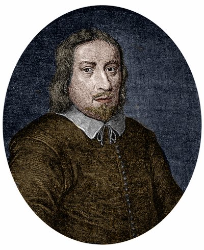 Portret Jakoba Bohme (lub Boehme) (1575-1624) niemieckiego filozofa i mistyka. Rycina z XVII wieku. autorstwa Unknown artist