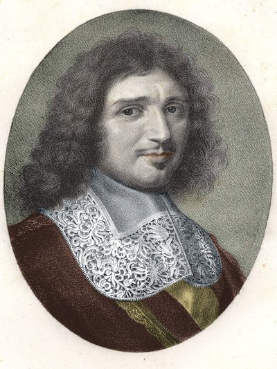 Portret Jeana Baptiste (Jean-Baptiste) Colbert (1619-1683). autorstwa Unknown artist